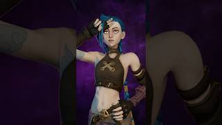 Short animation of Jinx to cope ;-; #animation #3danimation #blender #arcane #arcanefanart #jinx