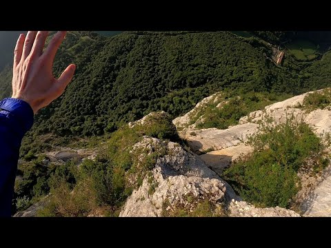 BASE jump UNEXPECTED frontflip ! #shorts
