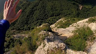 BASE jump UNEXPECTED frontflip ! #shorts