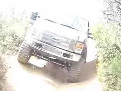 Ford F-250 4X4 descent Cleghorn, California