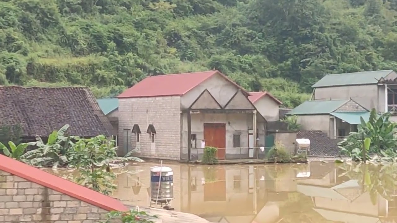 Trận lũ lịch sử quá kinh khủng tại Bản hoe, Ngọc Quyến Quảng Hoà Cao Bằng 