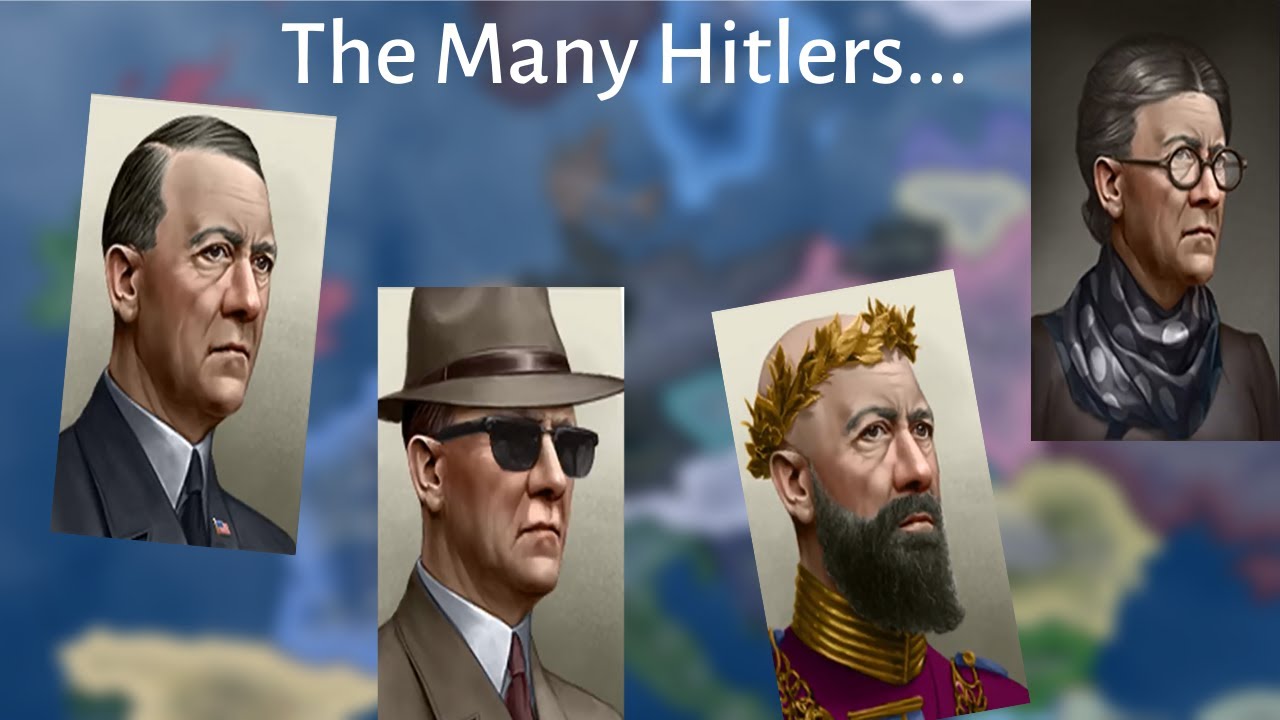 Every Hitler in Hoi4... shorts YouTube
