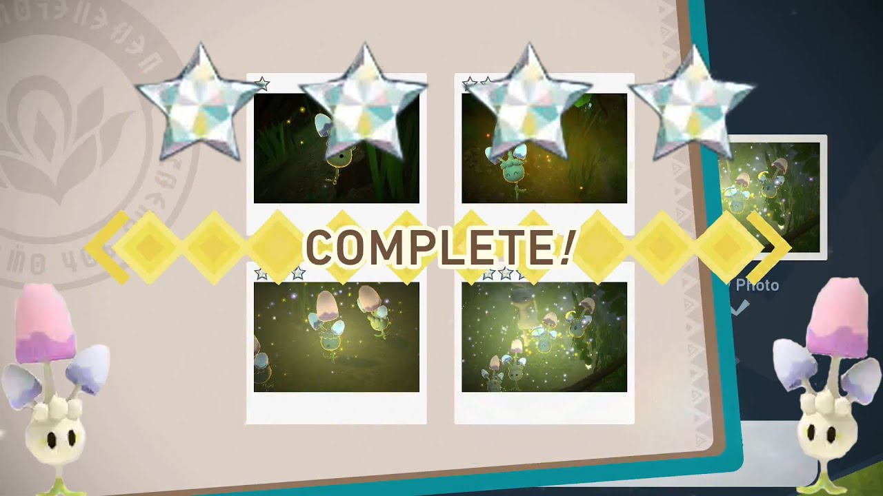 How To Get 1 To 4 DIAMOND STARS For Morelull! New Pokemon Snap! YouTube