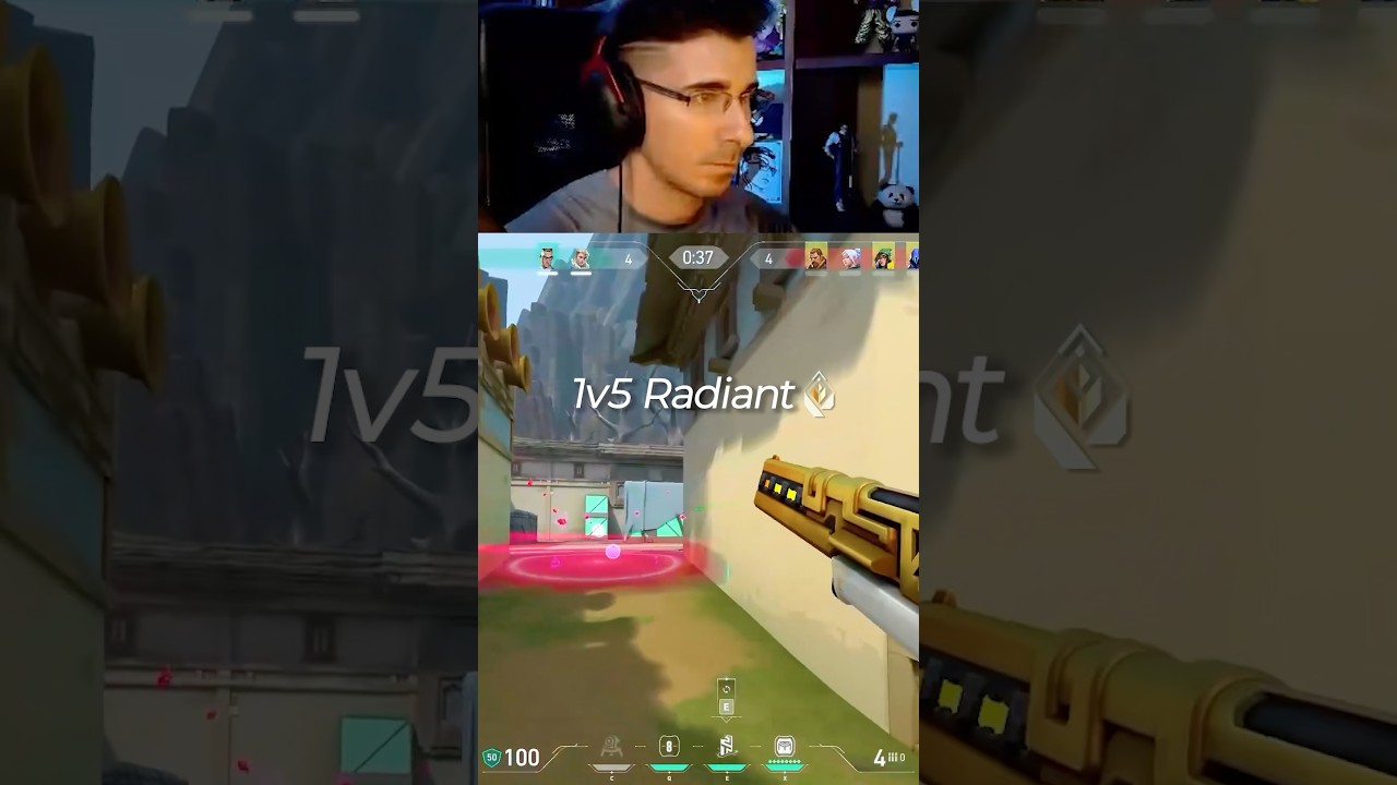 La Última Kill... 🤯 Top Radiant streamer gameplay valorant highlights edit clips live shorts