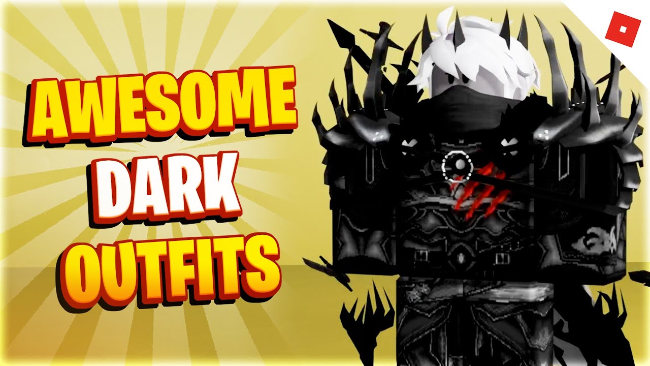 ️Dark outfit ideas ROBLOX️