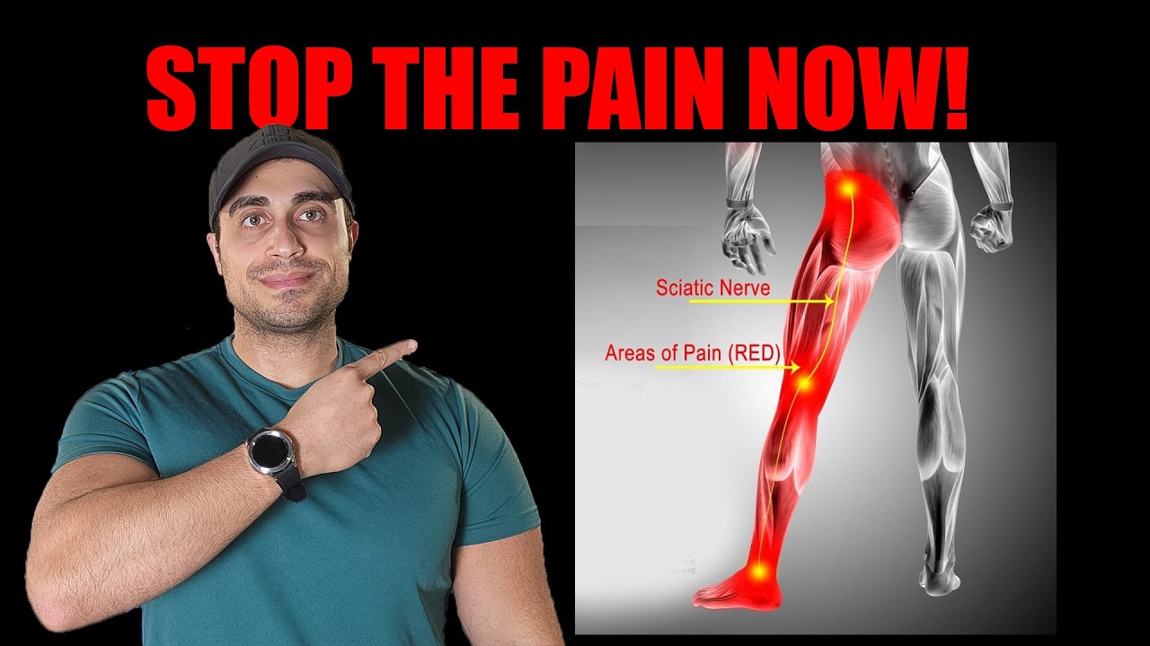 Узнайте, почему у вас ишиас, выполнив 3 простых шага дома!