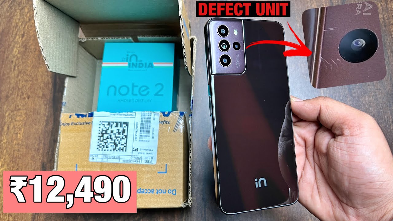 I Received Defect Micromax IN Note 2 Unboxing (First Flipkart Sale Unit)