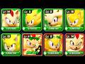 Sonic Forces Speed battle - All 8 Super Characters: New Riders Super Shadow, Clasic, Silver &amp; More