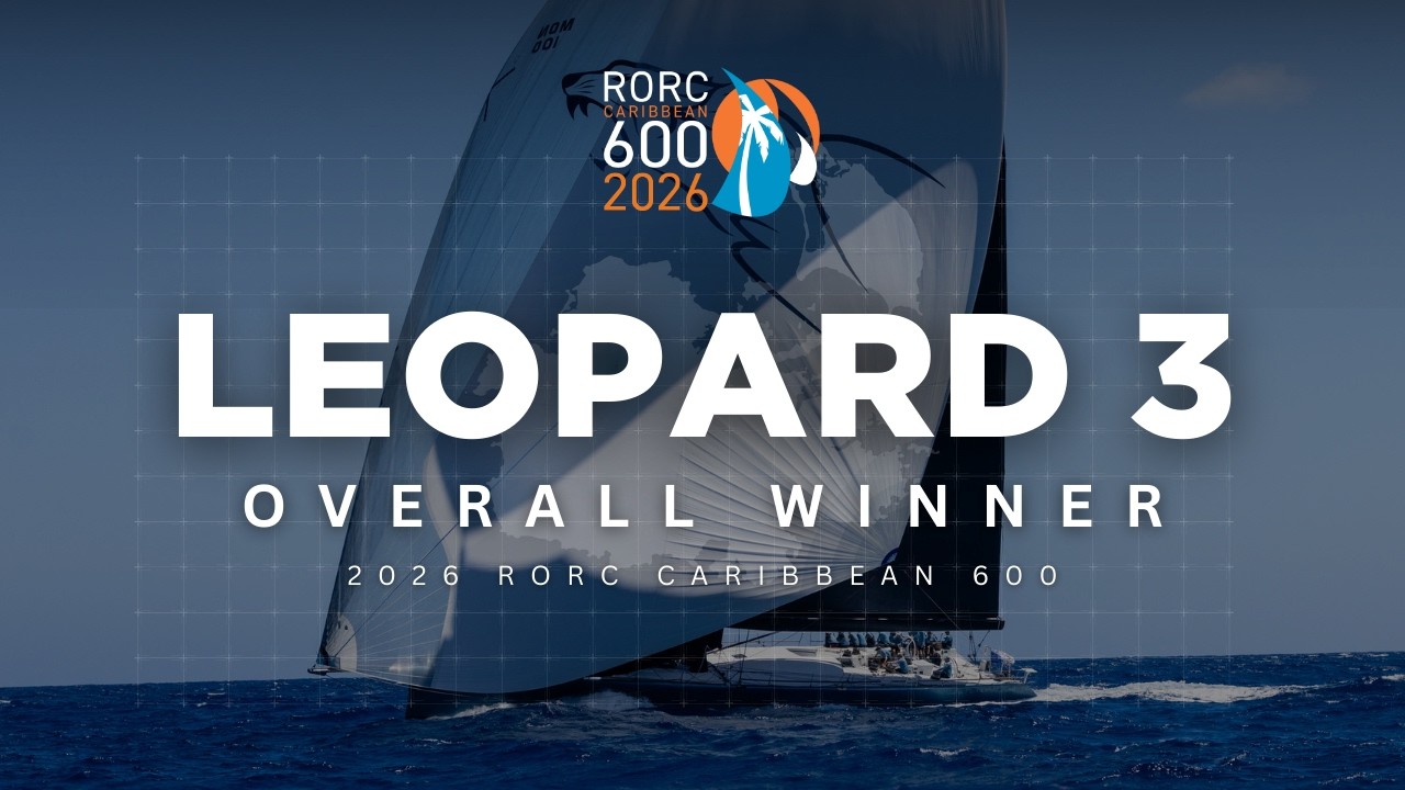Leopard 3 Wins the 2026 RORC Caribbean 600