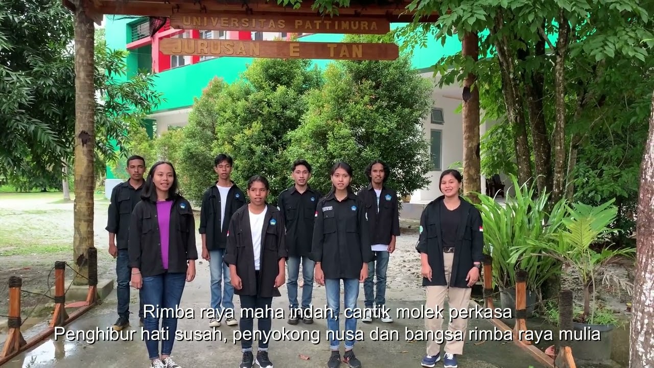 MARS RIMBAWAN (Cover by Mahasiswa Jurusan Kehutanan Universitas Pattimura)