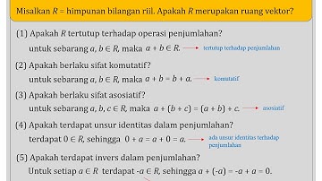 (Matriks & Aljabar Linier)_Ruang Vektor