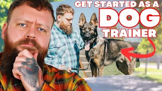 HOW TO OVERCOME THE FEAR OF BECOMING A DOG TRAINER