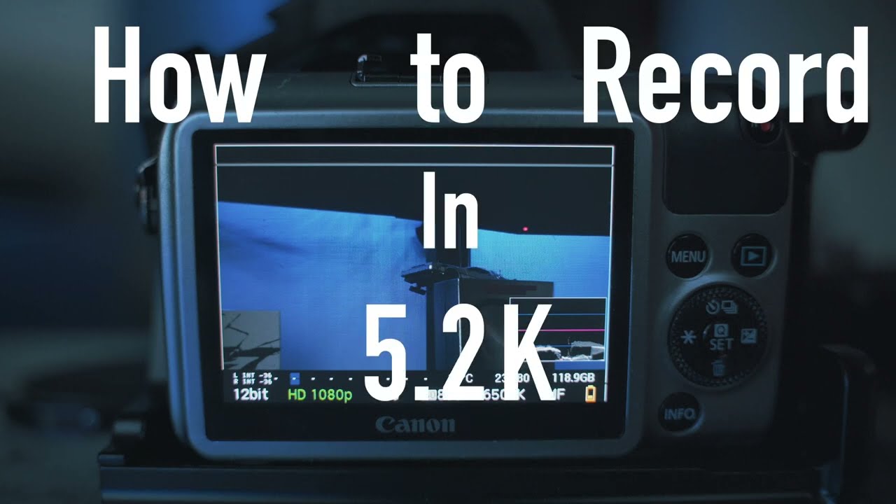 HOW TO RECORD IN 5.2K ON THIS $150 14 BIT RAW CINEMA CAMERA