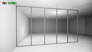 DEMOUNTABLE FABRIC WALL INSTALLATION PROCESS