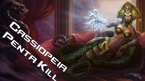 LoL - Cassiopeia Epic 1vs5 Pentakill