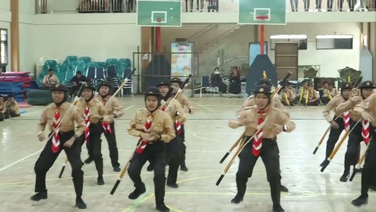 SMPN 2 Rawalo Regu Flamboyan LKBB kabupaten Banyumas