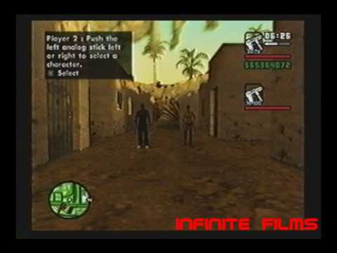How to Activate GTA San Andreas 2 Player Mode! (PS2)