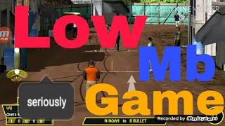 Low Mb Game Street Cricket Gamer Debdeep 