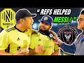 Nashville fans react to messi and suarez  nashville v inter miami  concacaf champions cup