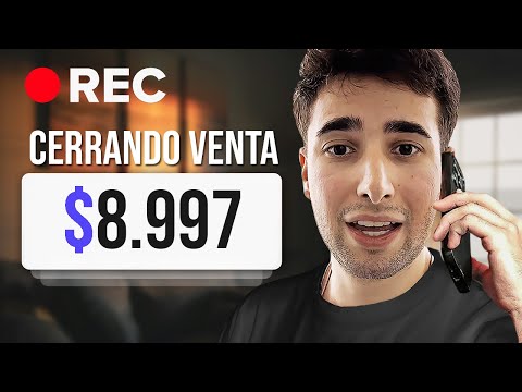 CERRANDO Venta 8997$ en 20 minutos *VENTA EN DIRECTO*