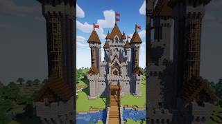 how to build castle in minecraft #minecraft #gaming #nizgamerz
