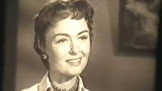 DONNA REED on FORD Theater "Portrait of Lydia" PT. 2  her first television appearance Dec 1954