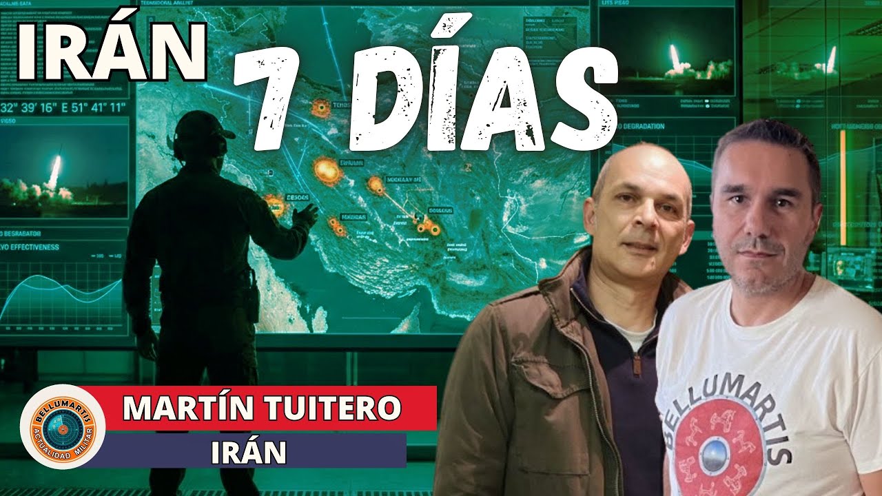 IRÁN: 7 DÍAS DE GUERRA TOTAL. Análisis estratégico y táctico en fuentes OSINT con Martin Tuitero