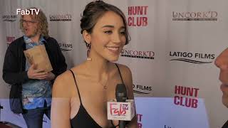 Caylee Cowan arrives For The Dark Action Thriller &quot;HUNT CLUB&quot; premiere