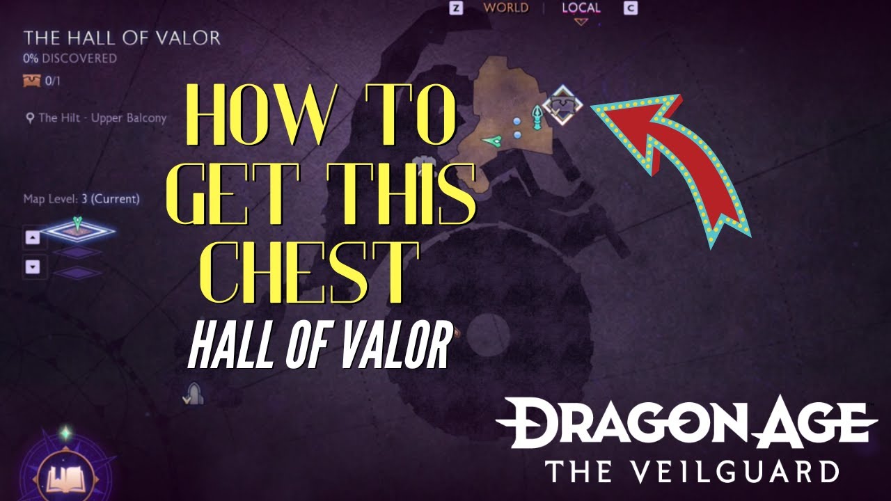 Where to find the Hall of Valor Treasure Chest | Dragon Age: The Veilguard