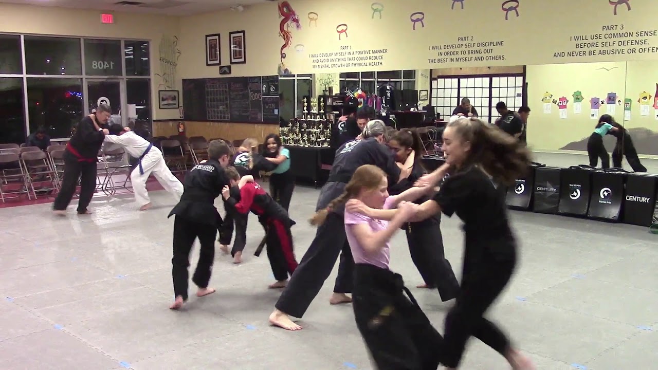 Balance Martial Arts - Push Pull Round Kick