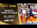 DOSSO S Road To Gold REPLAY 60m Heat Semi Final Final 2025 European Indoor Championships 