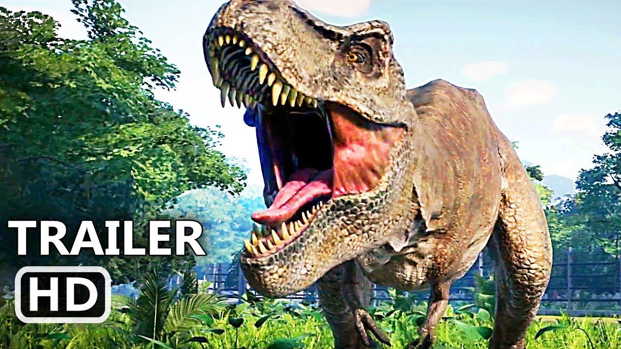 JURASSIC WORLD EVOLUTION Official Trailer (2018) Dinosaur Video Game HD -  YouTube