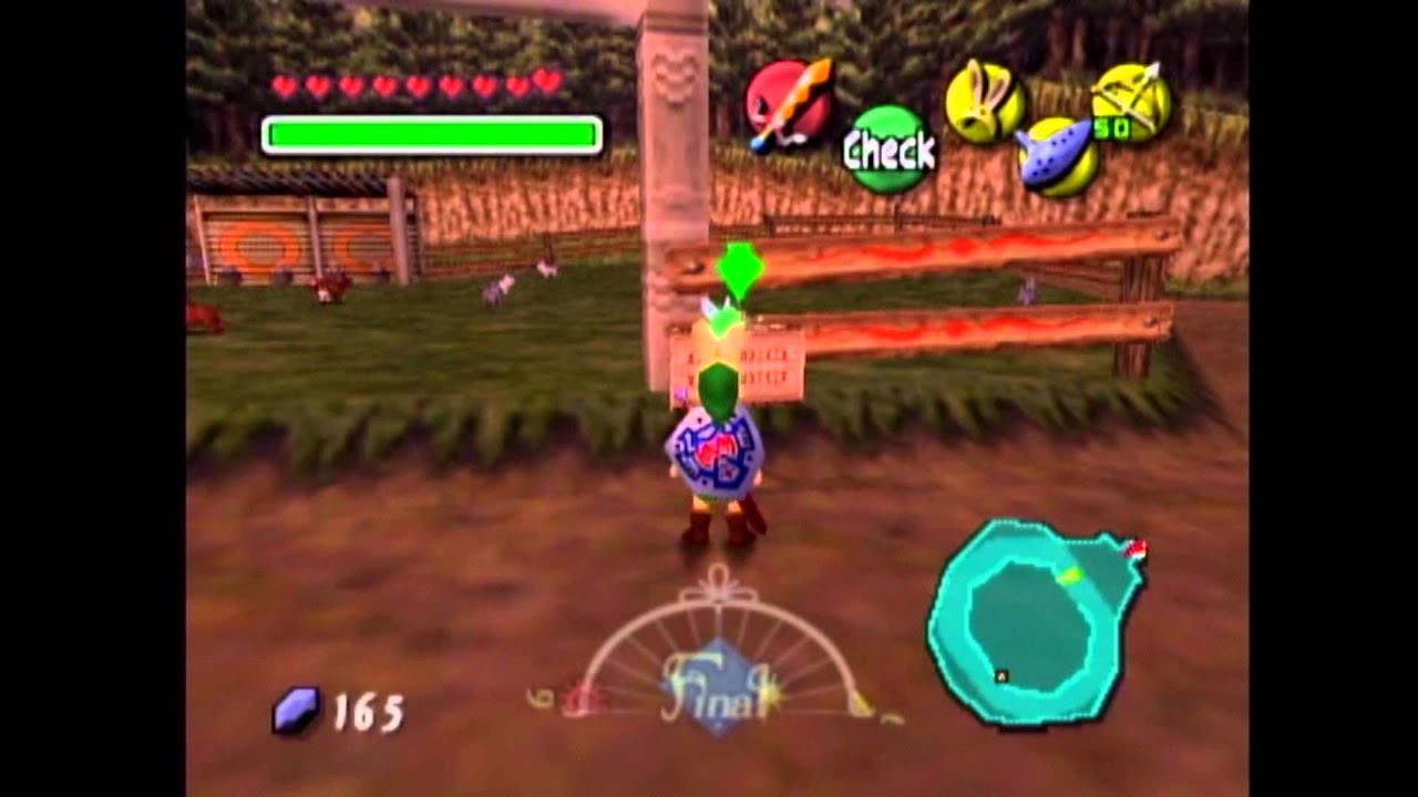 Zelda: Majora's Mask Playthrough #037, Gorman Track, The Stone Mask ...