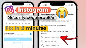 FIX Enter a 6 digit login code authentication 2023 ||  enter backup code instagram problem