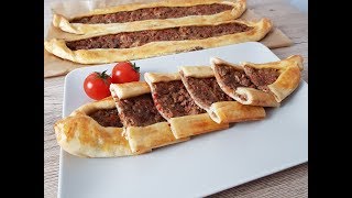 Pide Mit Hackfleischfüllung Ganz Einfach Selber Machen P&S Backparadies