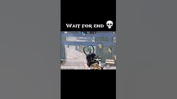 WAIT FOR END || 1v1 short || #shorts #bgmi #pubgmobile