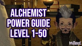 FFXIV 2.56 0599 Alchemist 1-50 (Powerlevel Guide)