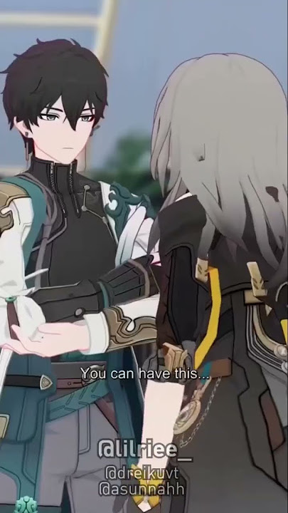 Stelle’s New Boyfriend! Animation by@lilriee_ #honkaistarrail #danheng #stelle