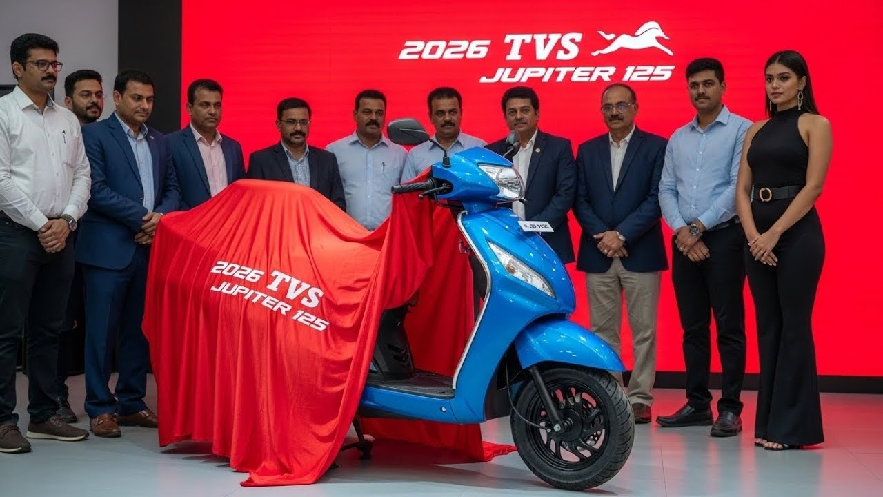 New 2026 TVS Jupiter 125 LEAKED! The Scooter That Could DESTROY the Competition Finally Launch!!!