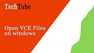 How To Open Vce Files On Windows