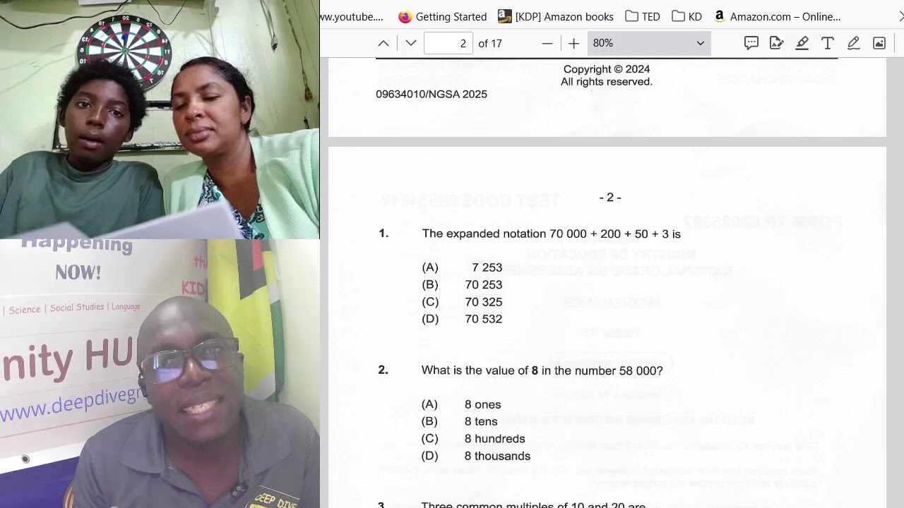 Maths Paper 1 Grade 6