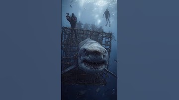 Giant Megalodon Shark Caught By Divers In The Bermuda Triangle