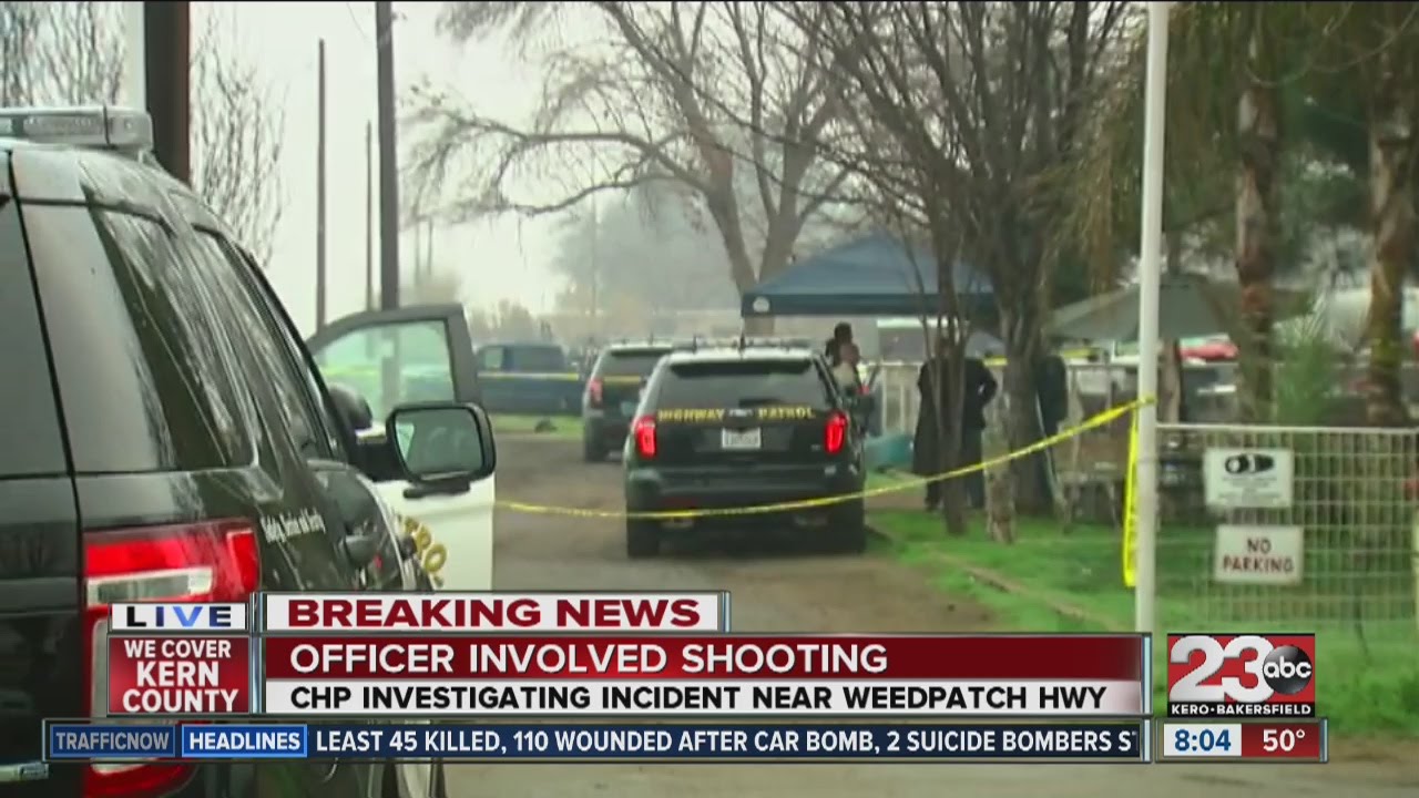 One shot in officer-involved shooting on Weedpatch Hwy and Farmers Lane
