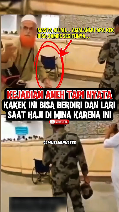 Allahu Akbar‼️AMALAN KAKEK KIRA² APA YA⁉️ #haji #muslim #islam #muslimpulsee