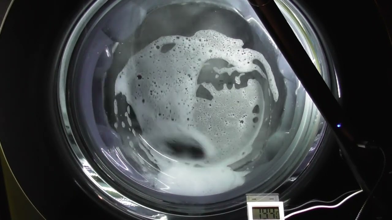 LG AiDD Steam Washer, Mixed Fabrics 30 with no options and 1200 spin (Bag wash)