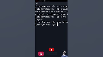 How To Deny  User For Access Cron || #skynetlinux #linux #linuxcommands #linuxcertification #rhcsa