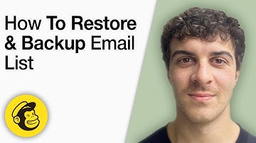 How to Restore and Backup Your Email List in Mailchimp [2025 Full Guide]