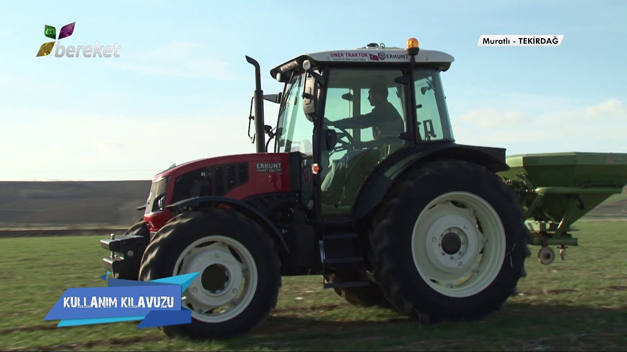 @BereketTV   Kullanım Kılavuzu - Gübre Serpme Makineleri