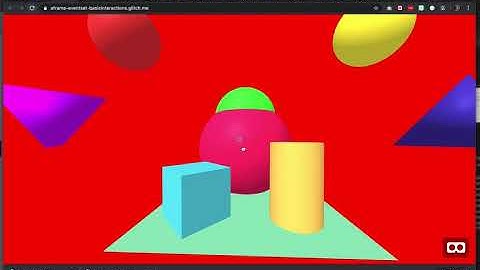 A-Frame Event Set Component, Javascript Listeners and emit() function