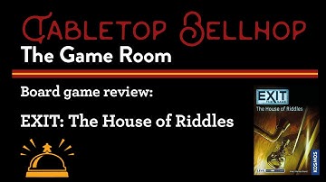 Review - EXIT: The Game - The House of Riddles an Escape Room in a Box board game from KOSMOS.